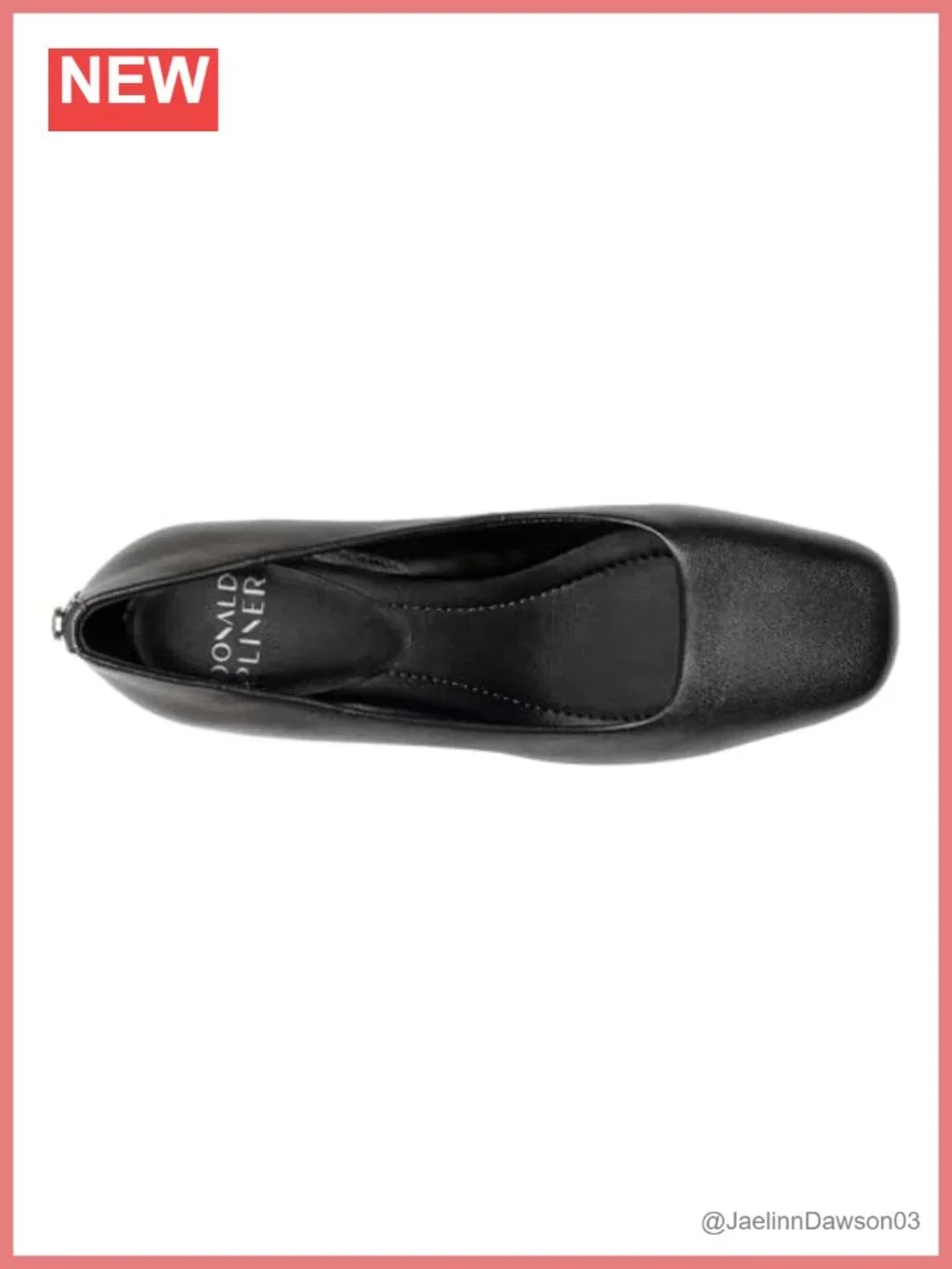 Women's Square Toe Block Heels with Memory Foam Insole